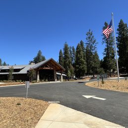 Front of the office and club house.