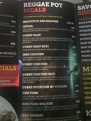 Menu photo 8 Reggae Pot Centennial, CO