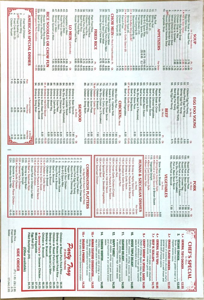 SZECHUAN KITCHEN Updated July 2024 28 Reviews 440 W Union Ave