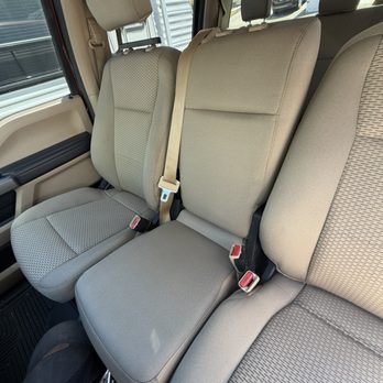B & B Mobile Auto Spa - Deep clean on our truck seats - Auto Detailing Near Me