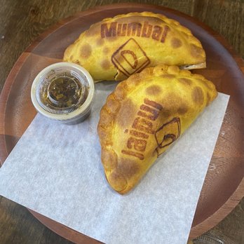 The Empanada's Box - Mumbai Empanada (Samosa) and Jaipur Empanada (Eggplant) - Empanadas Near Me - Covington, Kentucky