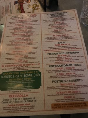 Menu photo 6 Fresco's Cantina Astoria, NY Menu photo 6 Fresco's Cantina Astoria, NY