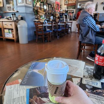 Mystic Depot Roasters - A comfy spot in the corner, leather seats, cute table and a hot cup of coffee - Coffee & Tea Near Me - Stonington, Connecticut Mystic Depot Roasters - A comfy spot in the corner, leather seats, cute table and a hot cup of coffee - Coffee & Tea Near Me - Stonington, Connecticut