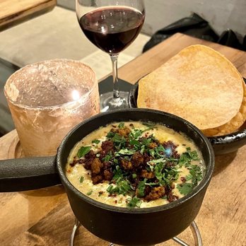 Puerta - Queso Dip w/Chorizo |Instagram @restaurant_aholic - Mexican Near Me - Charlotte, North Carolina Puerta - Queso Dip w/Chorizo |Instagram @restaurant_aholic - Mexican Near Me - Charlotte, North Carolina