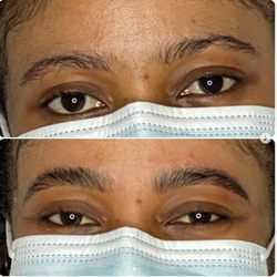 Laminate Brows- A process that help your brow to be manageable and appear fuller !