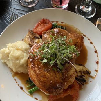 Olio Restaurant - Chicken dish - New American Near Me - Stamford, Connecticut Olio Restaurant - Chicken dish - New American Near Me - Stamford, Connecticut