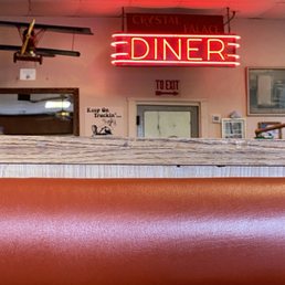Behind the counter