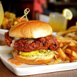 Red Heat Tavern - Nashville Hot Fried Chicken Sandwich