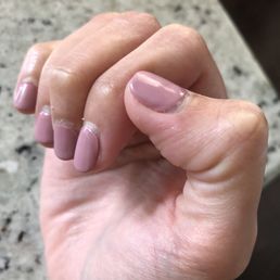 No chip mani only lasted 8 days