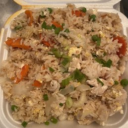 Chicken House Fried Rice - HUGE portion (so many leftovers), so yum! Chicken House Fried Rice - HUGE portion (so many leftovers), so yum!