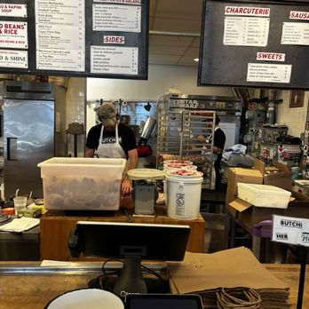 Cochon Butcher - Cashier and butcher area - Sandwiches Near Me - New Orleans, Louisiana