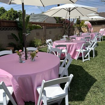 XLNT Party Rentals - Great quality table and chair rentals! - Party Equipment Rentals Near Me