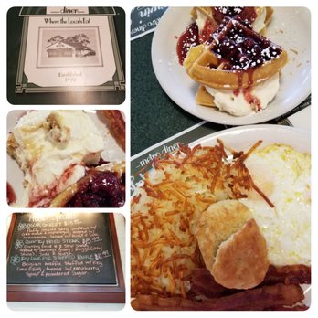 Metro Diner - 2 egg breakfast and Key Lime Pie stuffed waffle...OMG! - American Near Me - Matthews, North Carolina Metro Diner - 2 egg breakfast and Key Lime Pie stuffed waffle...OMG! - American Near Me - Matthews, North Carolina