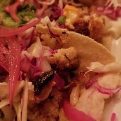 Riquisimos tacos de Coliflor.