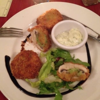 Strasbourg Goose - Very garlicky mushrooms - Steakhouses Near Me - Cork, Colorado