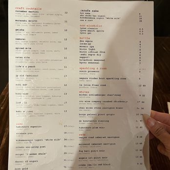 Wabi House - Drinks menu as of October 2024 - Ramen Near Me - Dallas, Texas Wabi House - Drinks menu as of October 2024 - Ramen Near Me - Dallas, Texas