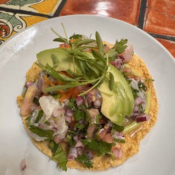 Holbox - Tostada de jurel - Latin American Near Me - Los Angeles, California Holbox - Tostada de jurel - Latin American Near Me - Los Angeles, California