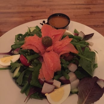 Iron Rooster - Salmon Niçoise Salad - Cocktail Bars Near Me - Annapolis, Maryland