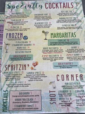 Menu photo 4 Buzz's Lighthouse Inn and Restaurant Naples, FL