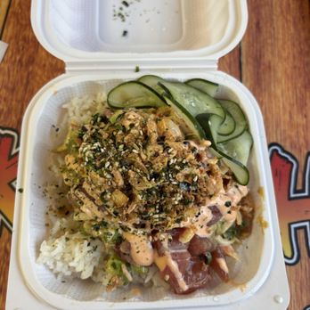Ry's Poke Shack - California regulah bowl - Hawaiian Near Me - Pasadena, California