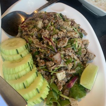 SL Kitchen - Laap beef. Tasty. But I would ask for spicer and more lemon - Thai Near Me - San Leandro, California SL Kitchen - Laap beef. Tasty. But I would ask for spicer and more lemon - Thai Near Me - San Leandro, California