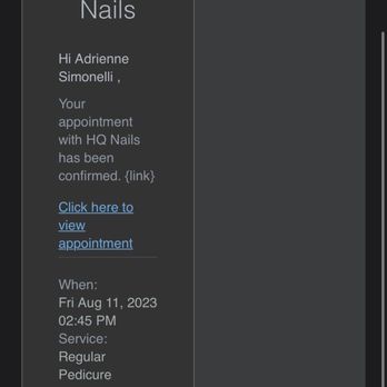 HQ Nails - Proof of Communications - Nail Salons Near Me - Rockaway, New Jersey