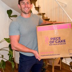 Piece of Cake Moving & Storage - Customer with provided boxes