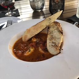 Scampi appetizer is out of this world good!