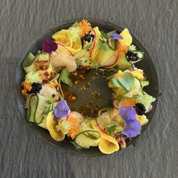 Scallop ceviche- every bit as good as it looks which is hard to pull off. Still thinking about it. Scallop ceviche- every bit as good as it looks which is hard to pull off. Still thinking about it.