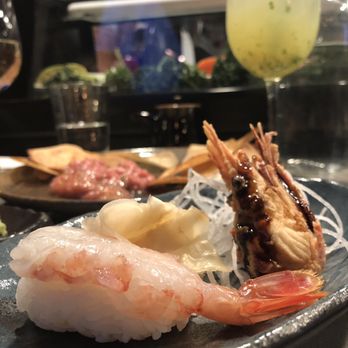 Yamazaru - Ebi (sweet shrimp) nigiri - Sushi Bars Near Me - Charlotte, North Carolina