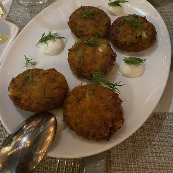 Kyma - Zucchini Keftedes - Greek Near Me - New York, New York Kyma - Zucchini Keftedes - Greek Near Me - New York, New York