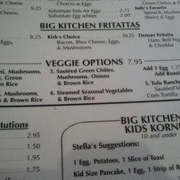 Photos For Big Kitchen Cafe Menu Yelp