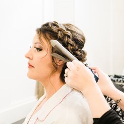 Amber Knowles Beauty - Bride updo