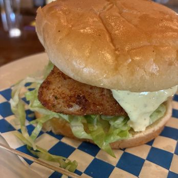 Rooftop Brewing Company - Fish sando (beyond good) - Brewpubs Near Me - Seattle, Washington