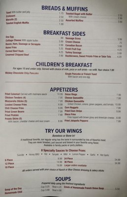 Menu photo 5 Longmeadow Diner Hagerstown, MD