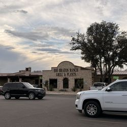 Rio Brazos Grill - View if the restaurant. Plenty of parking.