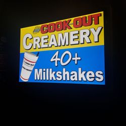 Cook Out - Milkshakes rock!