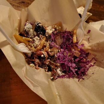 LA Brisket - Loaded brisket fries (eaten before picture ) - Sandwiches Near Me - Artesia, California LA Brisket - Loaded brisket fries (eaten before picture ) - Sandwiches Near Me - Artesia, California