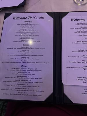Menu photo 1 Novelli Wayne, NJ