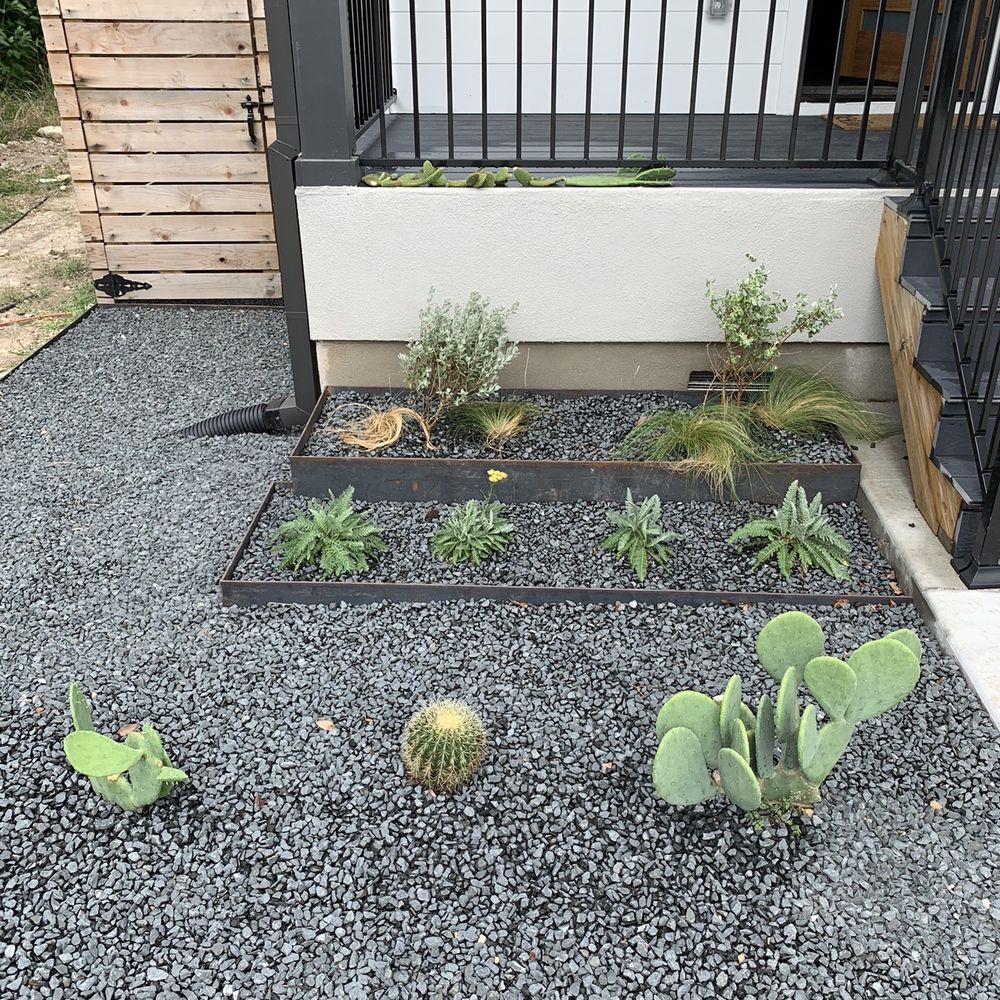 Red Agave - Front entrance - Landscaping Near Me Red Agave - Front entrance - Landscaping Near Me