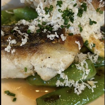 Alma - Pan Roasted Sea Bass. My 2nd fav dish on the 12 item prix fixe menu. So perfectly prepared! - Cafes Near Me - Minneapolis, Minnesota Alma - Pan Roasted Sea Bass. My 2nd fav dish on the 12 item prix fixe menu. So perfectly prepared! - Cafes Near Me - Minneapolis, Minnesota