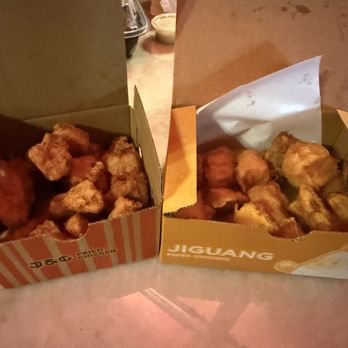 J&G Fried Chicken - Irvine - Oyster mushroom and popcorn chicken - Chicken Shop Near Me - Irvine, California J&G Fried Chicken - Irvine - Oyster mushroom and popcorn chicken - Chicken Shop Near Me - Irvine, California