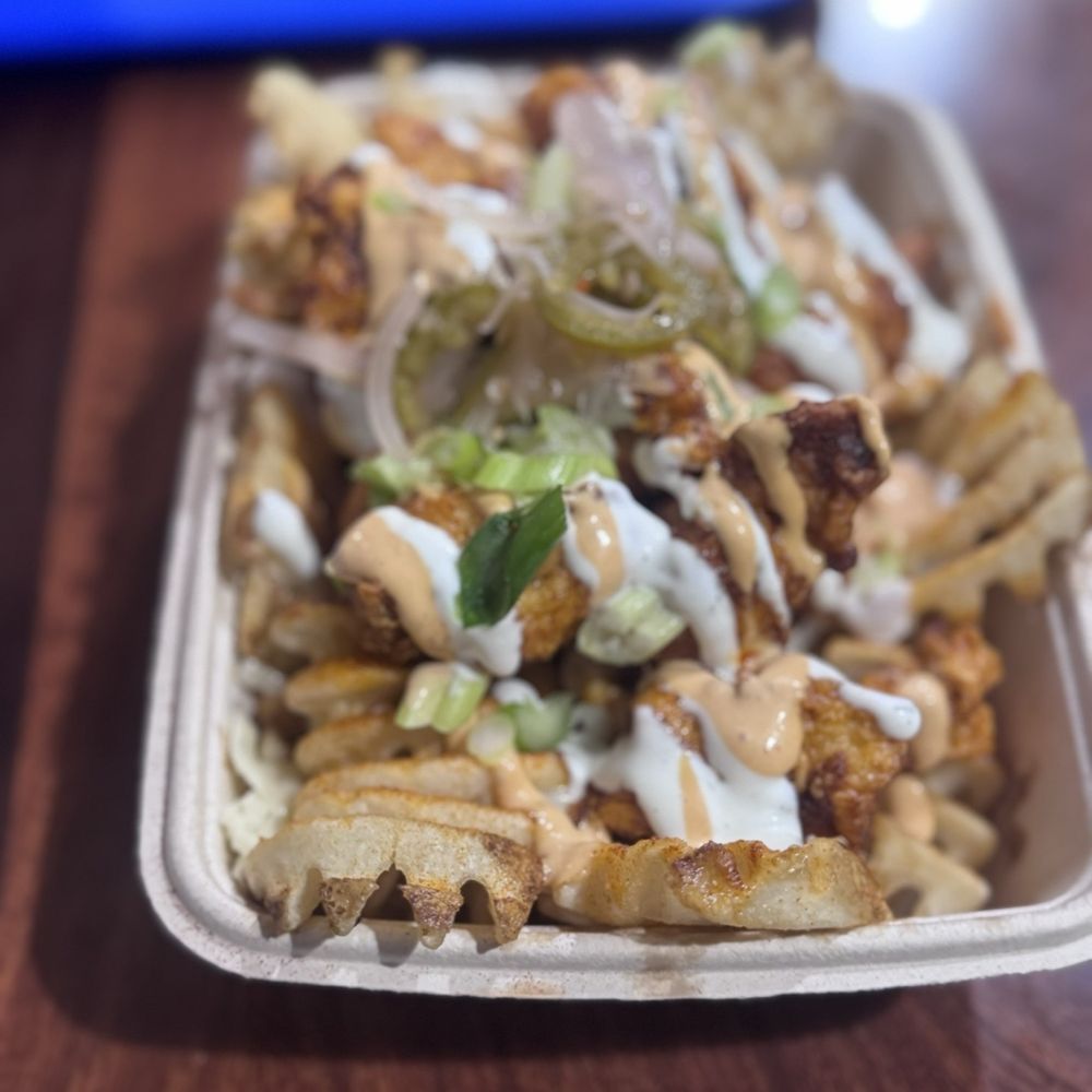 Hot Chicken Loaded Fries Hot Chicken Loaded Fries