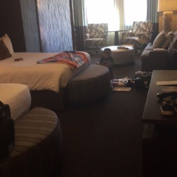 Oxford Hotel Bend - Don't mind our mess (we have a toddler) but beautiful spacious rooms!! - Hotels Near Me - Bend, Oregon