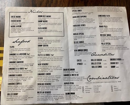 Menu photo 1 El Jimador Wilburton, OK Menu photo 1 El Jimador Wilburton, OK