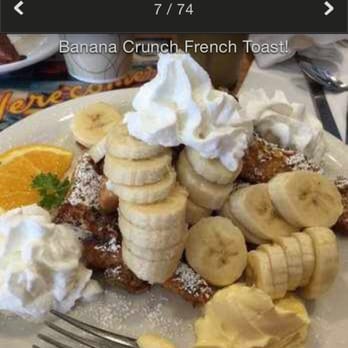 Beach Break Cafe - Banana crunch French toast - Breakfast & Brunch Near Me - Oceanside, California Beach Break Cafe - Banana crunch French toast - Breakfast & Brunch Near Me - Oceanside, California