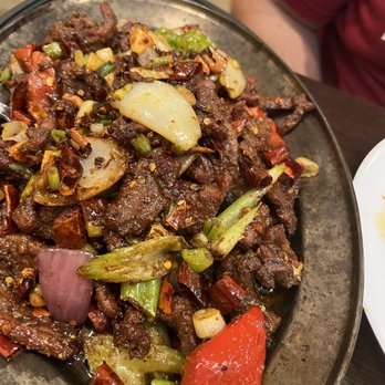 Chengdu Gourmet - Beef with Cumin in Xinjiang Style - Chinese Near Me - Pittsburgh, Pennsylvania Chengdu Gourmet - Beef with Cumin in Xinjiang Style - Chinese Near Me - Pittsburgh, Pennsylvania