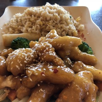 Thai Basil - Sesame chicken was decent - Thai Near Me - Colorado Springs, Colorado