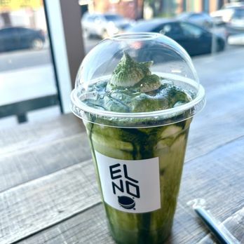 ELNO - Matcha (Matchiato) - Coffee & Tea Near Me - Panorama City, California
