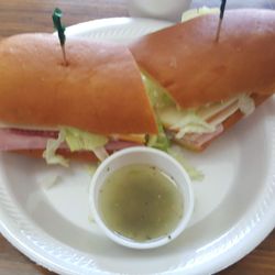Marek's Catering & Delicatessen - Torpedo with a side of torpedo sauce